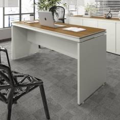 Mesa de Escritório 160cm com Tampo Duplo Oslo - MAGALU - ViaNossa, Fen
