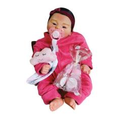 Bebê Reborn Menina Molde Coco Malu - Andrade Reborn
