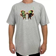 Camiseta Lost Shocked WT24 Masculina Mescla Médio