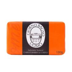 Giorno Uomo  - Sabonete em Barra Laranja 180g - Giorno Bagno