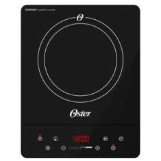 Cooktop Portátil por Indução Oster em Vitrocerâmico com 01 Boca, Painel Touch Preto - OTOP100