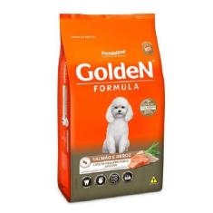 Ração Golden Cães Adultos Mini Bits Salmão E Arroz - 10,1Kg, Formula, 
