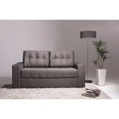 Sofa Cama Murilo Casal Sofani Cinza