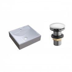 Kit Cuba Q39 Com Válvula Click 1 Pol. 1/2 Compace Branca