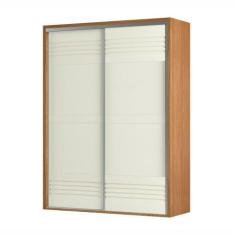 Guarda Roupa 100% MDF Casal 1,79m com 2 portas de correr TW601 Dalla C