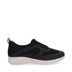 Tenis Usaflex Slip On Elastano-Feminino