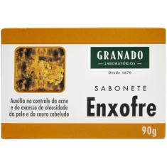 Sabonete de Enxofre Granado Anti Acne e Oleosidade para Pele e Couro C