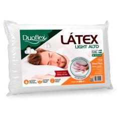 Travesseiro Látex Light Com Espuma Em Poliuretano - Duoflex