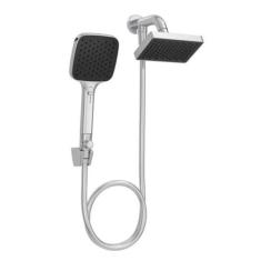 Chuveiro Deca Flex Desviador Retangular Cromado