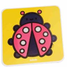 Quebra Cabeça 4 Partes - Joaninha - 6079 - Babebi