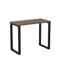 Mesa Madeira 900x450mm M90/45p25tub Walnut/preto