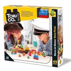 Tchuco Blocks Navio Pirata - Samba Toys
