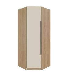 Guarda-roupa de Canto Herval Valence, Mdp Off White/cedro