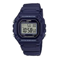 Relógio De Pulso Masculino Casio Digital Azul Standard W-218H-2Avdf