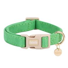 Faleela Coleira para cães - Coleira de algodão fofa e confortável, design leve ajustável com fivela de liberação rápida, para cães pequenos, médios e grandes - vários estilos disponíveis (médio,