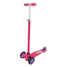 Patinete 3 Rodas Infanto Juvenil Menina  MOR, Rosa