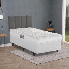 Base Box Solteiro 79x198x28cm Idea Bege Herval Bege