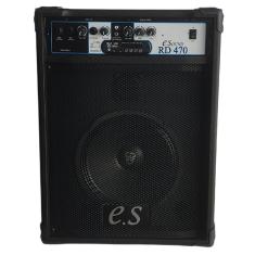 Caixa De Som Amplificada Para Guitar Violão Microfone Teclado