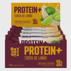 Barras de Proteína Protein + Torta de Limão Banana Brasil cx 9un