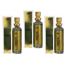 Kit 3 Perfume Feminino Famous For Her Amakha Paris 15Ml