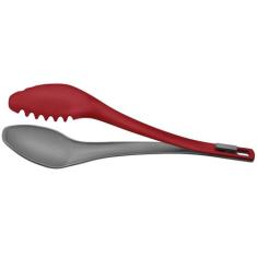 Pegador de Salada Nylon Tramontina Verano Vermelho, Vermelho e Cinza, 