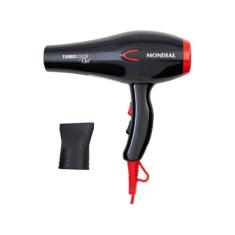 Secador de Cabelo Mondial Turbo Color Red SC-41 - Tourmaline Íon 1900W
