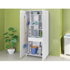 Armário Multiuso 2 Portas e 1 Gaveta São Paulo - Politorno, Branco