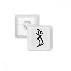 Bones Inscriptions teclado mecânico coelhos zodíaco chinês PBT kit de atualização para jogos