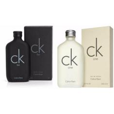 Kit Calvin Klein 2 Perfumes Ck One 200ml E Ck Be 200ml