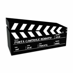 Porta-Controles Remoto, Cinema, Preto, GeGuton