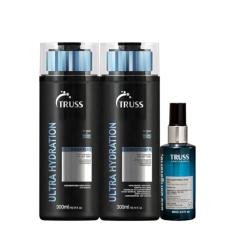 Kit Truss Ultra Hydration Uso Obrigatório Duo Óleo (3 produtos)