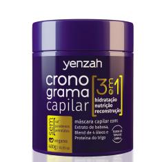 Máscara Yenzah Cronograma Capilar 3 em 1 480g