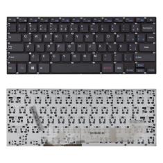 Teclado para Notebook bringIT compatível com HP Compaq CQ-25 ABNT2, Pr