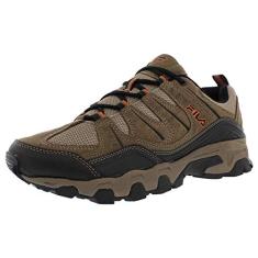 Fila Men's Outdoor Hiking Trail Running Athletic Shoes Brown/Orange