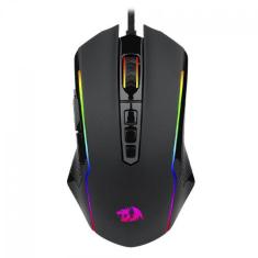 Mouse Gamer Redragon Ranger Basic 4000 DPI 9 Botões USB - Preto 