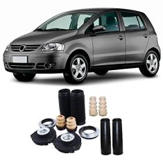 Jogo 04 Kit Batente VW Fox 2003 Até 2019 - Dianteiro e Traseiro