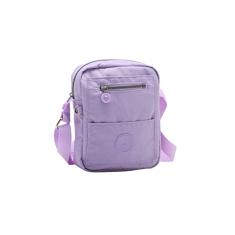 Bolsa Transversal Feminina Crinkle Nylon Chenson 8732238 Cor:Lilas