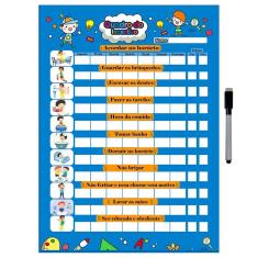 Quadro do Incentivo de Metal Semanal 40x29cm + Caneta