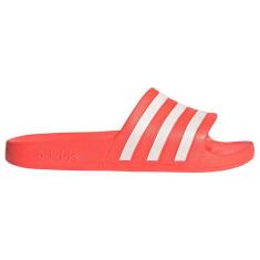 Chinelo Adidas Adilete  Aqua Feminino - Laranja e Branco