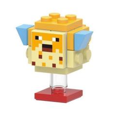 Boneco Minifigure Blocos De Montar Pufferfish Minecraft