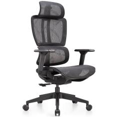 Cadeira Ergonômica Phi High Escritório Preto