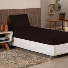 Lençol Cama de Solteiro Com Elástico Premier 170 Fios 1,88m x 0,88m - 