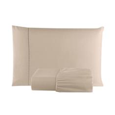 Jogo Para Cama Lençol Solteiro 2 Peças 400 Fios Luxuoso Micropercal Po