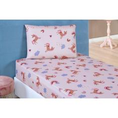 Jogo De Lençol Cama Solteiro Bouti Infantil Personagens 2 Peças - Haru