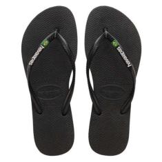 Chinelo Havaianas Slim Brasil Feminino - Preto