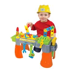Bancada De Ferramentas Infantil Didático 46 Peças - Maral