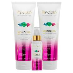 Kit Monoi Oil creme de pentear hidratante 300ml + Monoi Oil condiciona