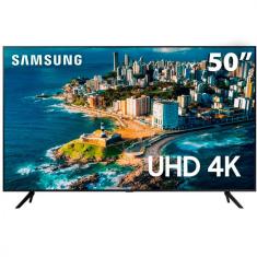 Smart Tv 50 Polegadas Crystal 4K UN50CU7700GXZD Samsung - Preto