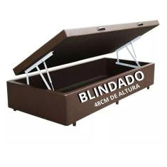 Cama Box Baú Solteiro - Blindado / Luxo