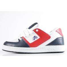 Tênis Qix - Chorão 1 Azul Marinho/Branco/Vermelho-Unissex